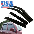 Outside Mount Window Visors Sun Shade Rain Guards for Chevy Colorado 2004-2012
