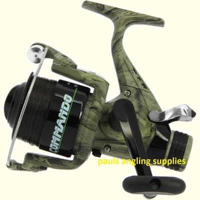 Lineaeffe Vigor Commando CAMMO  Freespool Carp Fishing Reels Bait, Switch