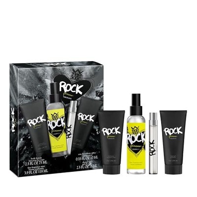 Vera Wang Rock Princess Eau de Toilette 4 Piece Gift Set Notes of Waterlily T...