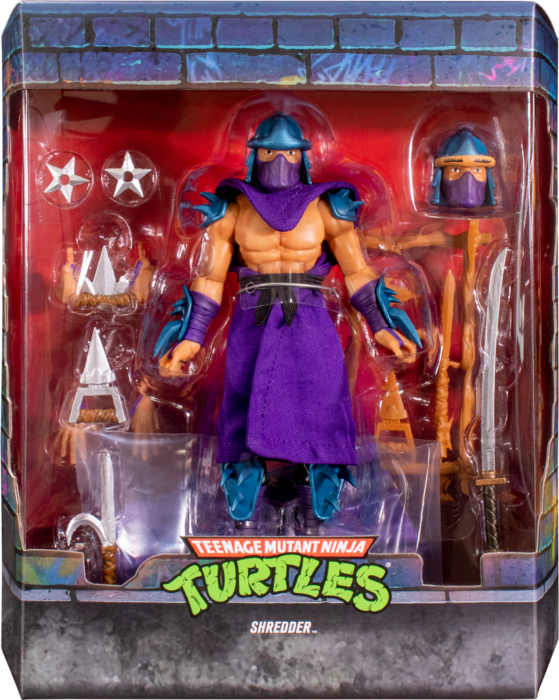 TMNT (1987) - Evil Shredder Ultimates 7” Action Figure *No