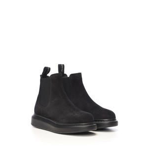 alexander mcqueen suede black
