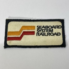 Vintage Collectible Seaboard System Railroad Patch - Transportation Automobilia