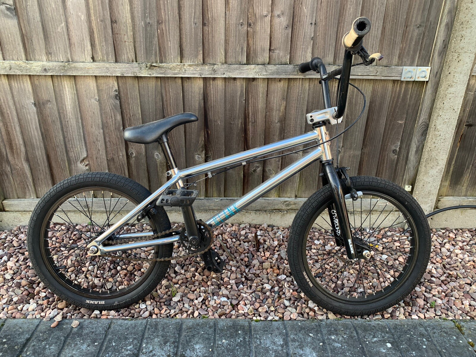 blank hustla 18 inch bmx