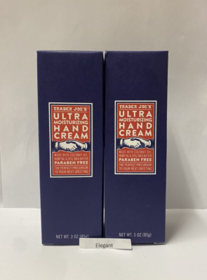 New in Box Trader Joe s Ultra Moisturizing Hand Cream 3 Oz Each x 2 Pack
