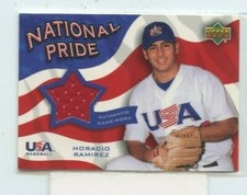 HORACIO RAMIREZ 2004 Upper Deck USA Baseball National Pride  Jersey #NPP-HR