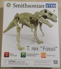 Smithsonian T. Rex Fossil STEM Build a T.rex "Fossil" Dinosaurs Paleontology