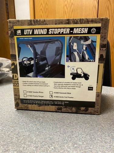 VDP UTV Wind Stopper- Mesh for 9000 Arctic Cat Prowler ~ 2C26T4 - Picture 2 of 3