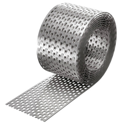 60lfm ALU Vogelschutzgitter 100mm Traufgitter Lüftungsband Lüftungsgitter