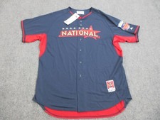 Majestic Jersey Mens 52 Blue Authentic Cool Base 2014 All Star National League