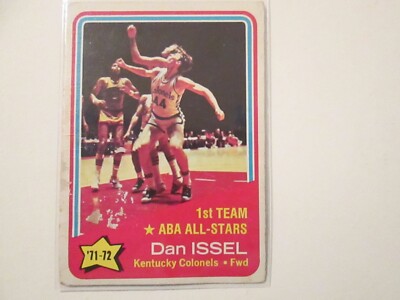 1972-73 Topps NBA Basketball All Star Dan Issel Kentucky Colonels