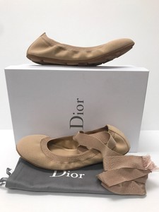 dior academy lace up ballerina