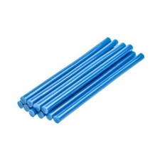 10 x blau Klebesticks Hei&szlig;kleber Klebepatronen &Oslash; 11 mm x 200 mm lang