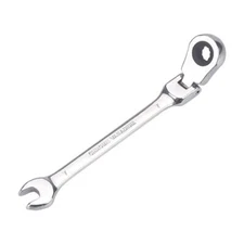 7Mm Metric Flex-Head Ratchet Wrench,Box End Head 72-Tooth Ratcheting Combination