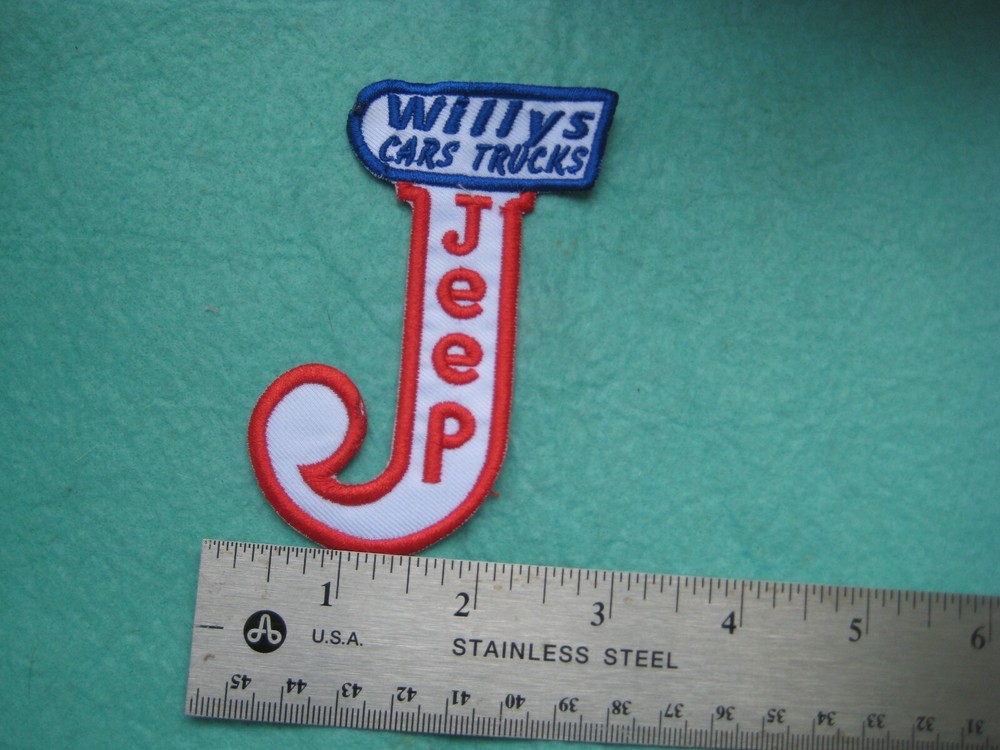 Willys Cars Trucks Jeep Racing  Service  Parts Dealer  Pocket Uniform Patch