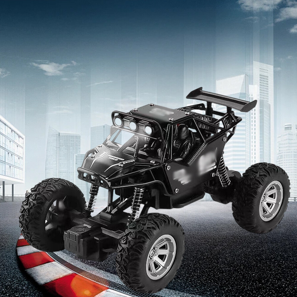 RC 4X4 Off-Road Car: Remote Control Buggy Truck with LED Lights, Great Gift