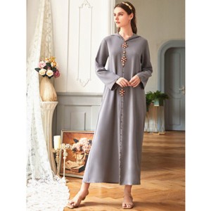 moroccan style hooded abaya