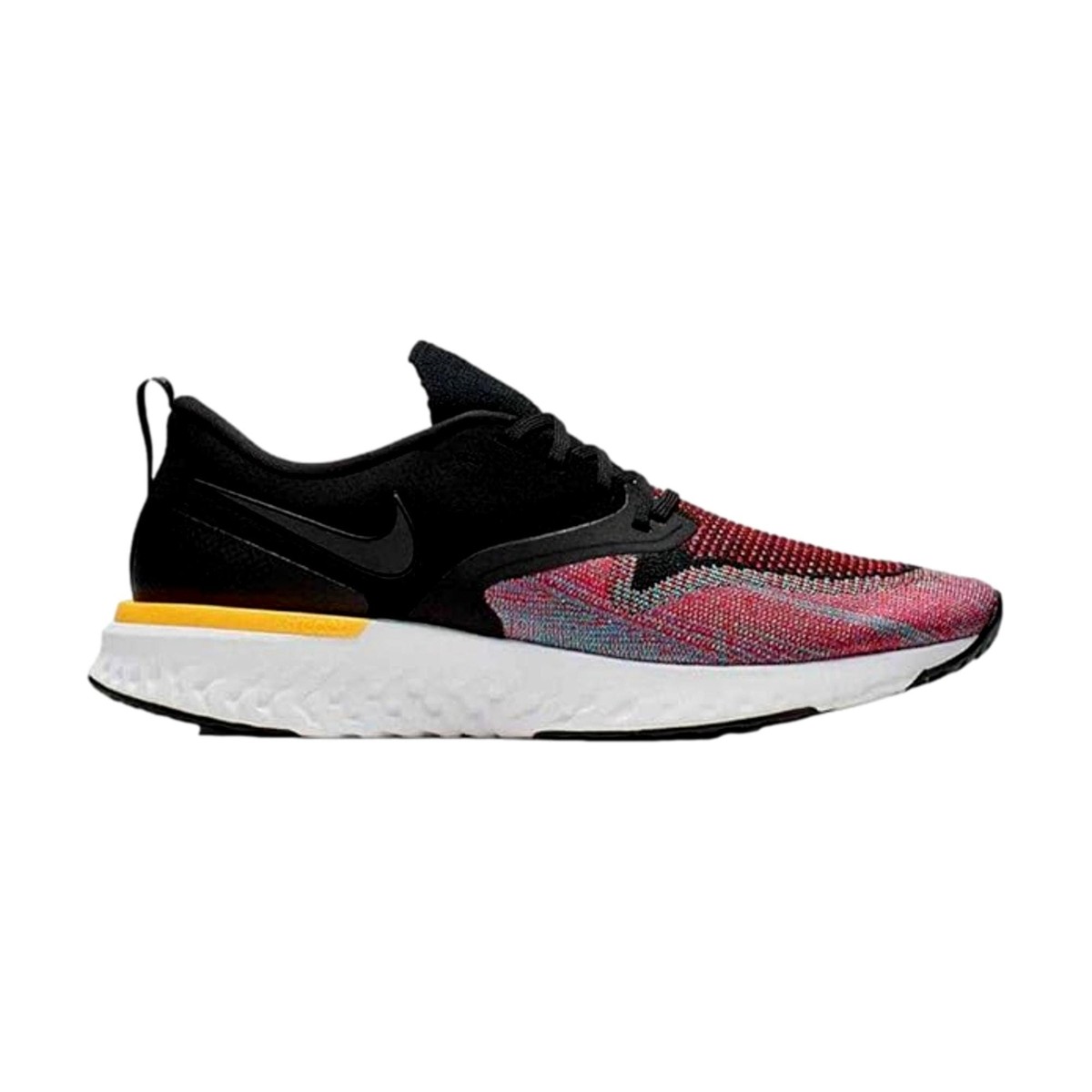 Nike Odyssey React Flyknit Black/Black-University Red AH1015-005