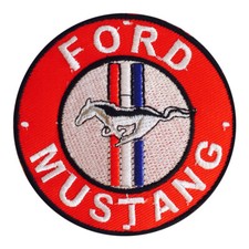 Ford Mustang MotorCar Brand Logo Patch Iron On Patch Sew On Embroidered Patch