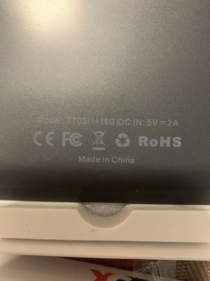 XGODY 16GB Android 8.1 Tablet PC 7 Inch Pad Dual Cam WiFi Quad-Core 1.3GHz T702 - Image 2 of 4