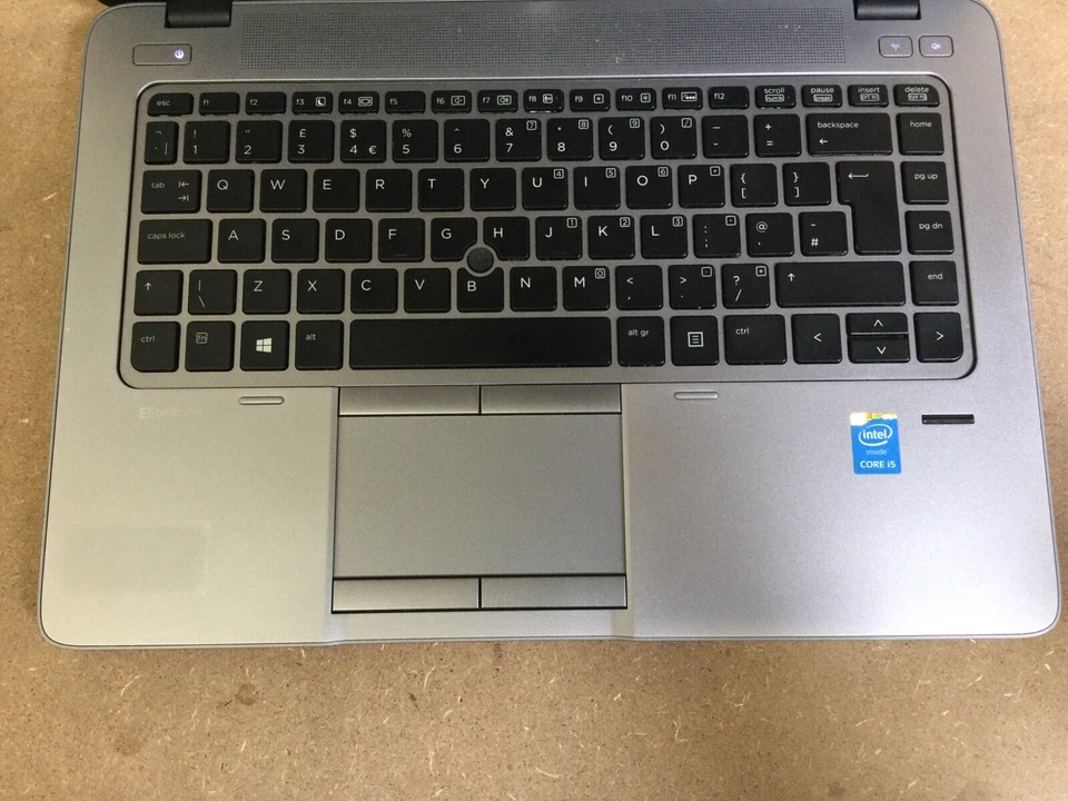 HP Elitebook 840 14” Intel i5-5200U 4GB 500GB Windows 10 Webcam Laptop - Image 2 of 4