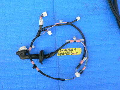 TOYOTA RAV4 POWER DOOR WIRING HARNESS RIGHT REAR 2013 - 2018 OEM
