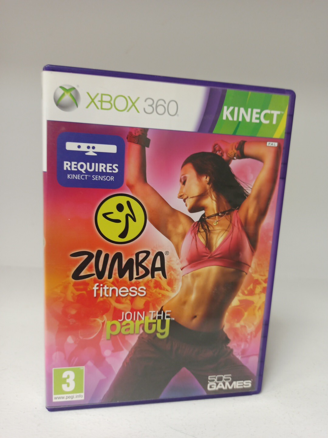 Zumba Fitness: Join the Party (Microsoft Xbox 360,2010) Kinect
