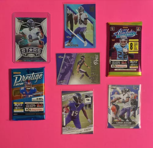 ⚡️🚨Lamar Jackson Certified Ravens Lot + Sealed Prestige Absolute Auto? Kaboom?