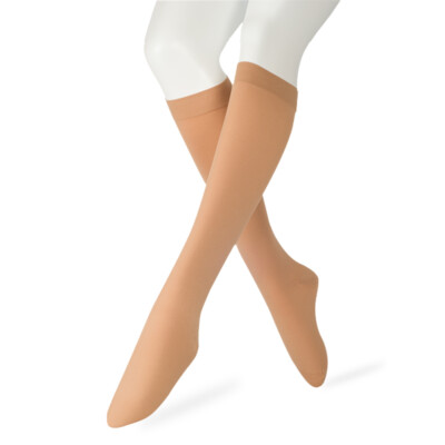 Calf Elastic Compression Socks Support Surgical Stockings Flight Varicose Veins