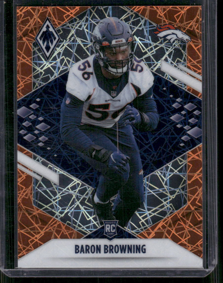 Baron Browning Panini Phoenix #186 Orange