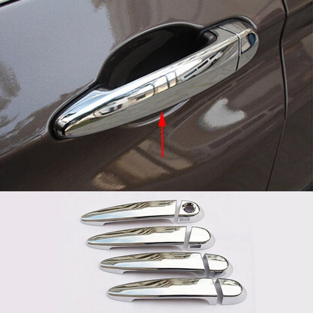 Chrome ABS Door Handle Decoration Cover Trim 8pcs Fit For BMW X3 F25
