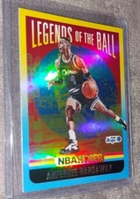 2020-21 Hoops Anfernee Hardaway Legends of the Ball 6 Rare Insert Orlando Magic