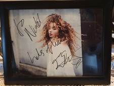 Ella Eyre Framed Photo. Hand signed.