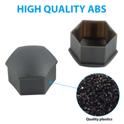 20 Stück Radmuttern-Abdeckung Für Tesla Model 3 - Mit Entfernungswerkzeug, Schwarz