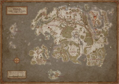 Mapa De Tamriel De Elder Scrolls How Big Elder Scrolls Online's Map Is