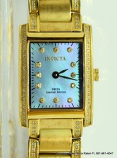 INVICTA SWISS MADE LADIES DIAMOND HOURGLASS DIAMOND STINGRAY  display picture 1