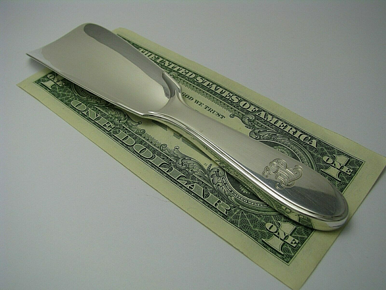 TIFFANY & Co STERLING SILVER SHOE HORN SOLID STERLING SILVER c1930 Mono FLR Rare