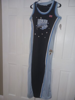 Harlem Globetrotters Platinum Fubu Jersey Dress Goose #50 L Harlem Globetrotters Platinum Fubu Jersey Dress Goose #50 L