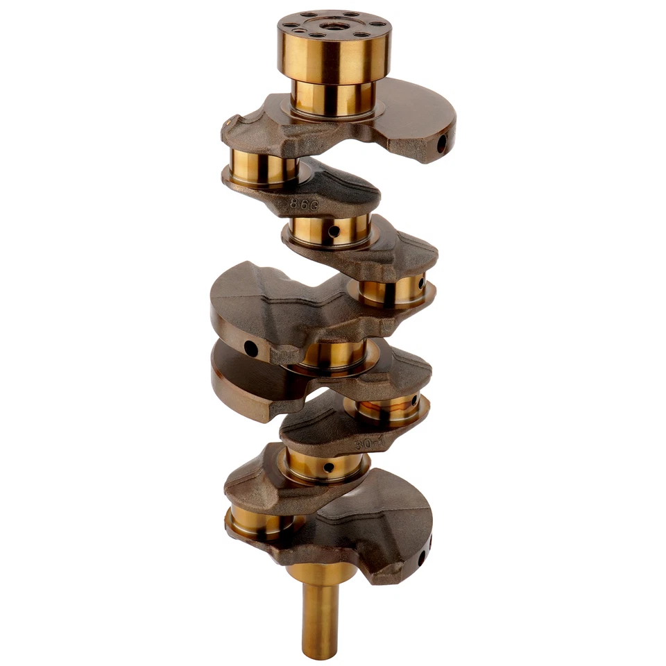 Cigüeñal de gas L4 2x4 Ka24E Ka24De 2,4 L para camioneta Nissan 2x4 + cojinete de varilla principal Foto 3 de 4