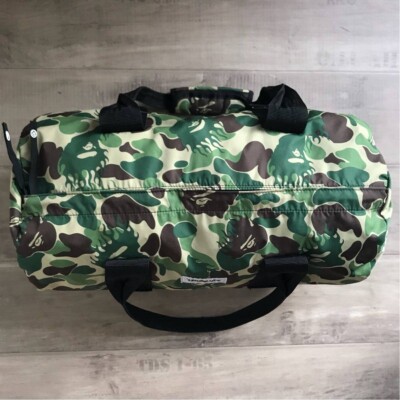 【A・BATHING APE】ABC CAMO BOSTON BAG A Bathing Ape Boston Big Duffle Bag 2020 Spring collection