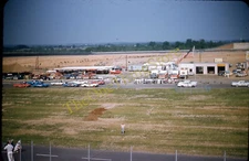 NASCAR Racing Charlotte Speedway Pit Road Petty 1960s 35mm Slide Kodachrome