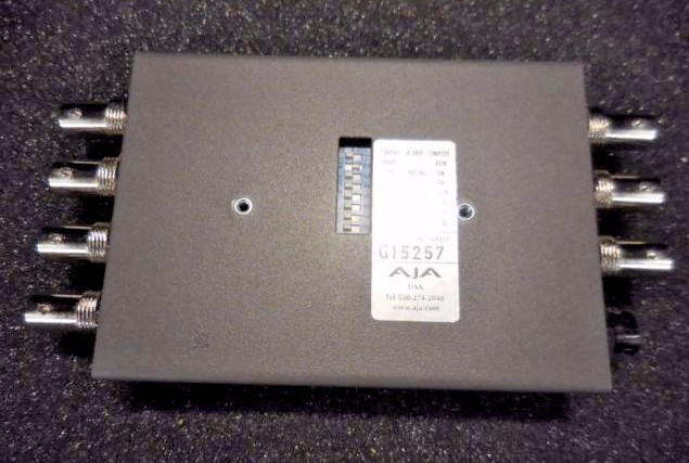 AJA Video Systems HB-T-SDI HDBaseT Mini-Converter - New in
