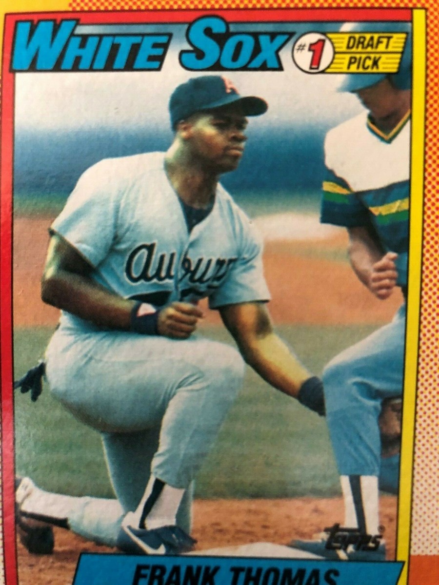 1990 Topps - Frank Thomas #414 Name on Front (RC) for sale online
