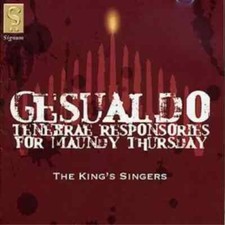 The King's Singe Prince of Venosa : Tenebrae Responsories for Maundy (CD) New