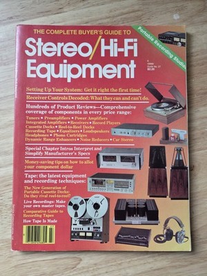 1978 Stereo / Hi-fi Equipment Complete Buyers Guide Magazine JIM FOSGATE OWNED