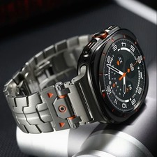 Stainless Steel Luxury Band for Galaxy 8 40 44mm; 8 Classic 46mm Men's Strap