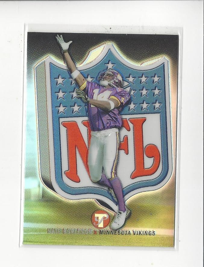 2003 Topps Pristine Refractor Nate Burelson #121 RC Rookie Vikings *407/499