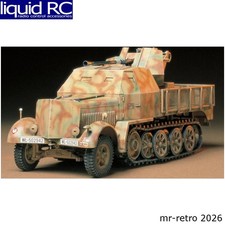Tamiya USA TAM35144 1/35 German 8ton Semi-Track 3.7cm Flak 37 Sd.Kfz. 7/2 Armore