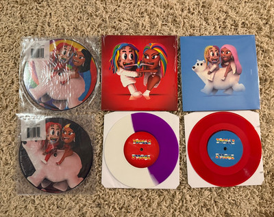 OPEN/NEW 4 TROLLZ Vinyl 7  Records Tekashi 69 6ix9ine & Nicki Minaj