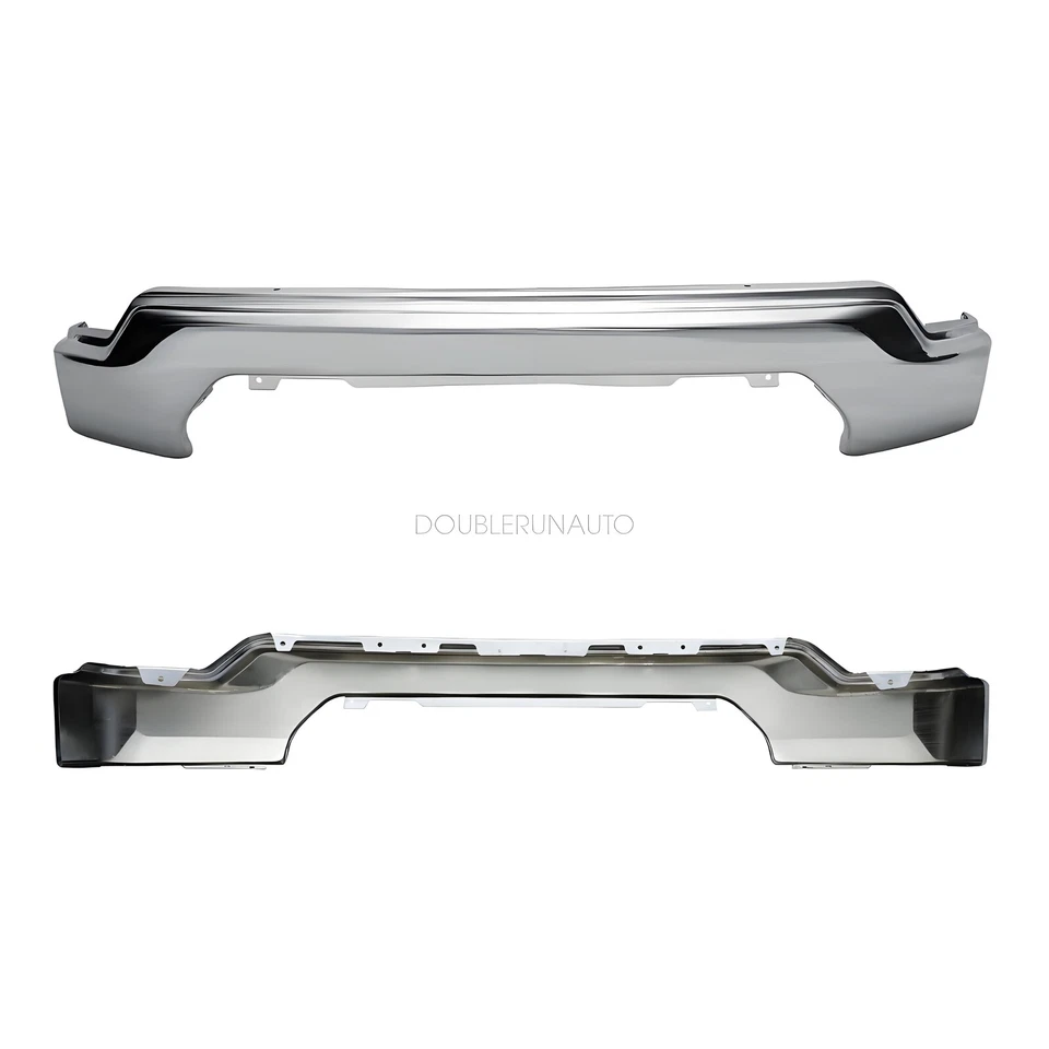 2019-2022 GMC Sierra 1500 PRO/SLE/SLT Front Bumper Face Bar w/o Sensor Chrome Foto 3 de 3