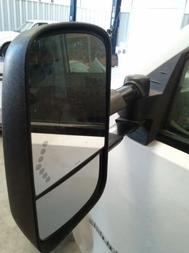 07 08 09 10 11 SILVERADO 3500 Left SIDE VIEW MIRROR w Dual Arms POWER